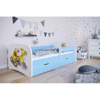 Kiságyak és ágyak - Gyerekágy, báger motívummal - Babydreams 180x80 cm kép