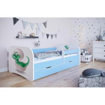 Kiságyak és ágyak - Gyerekágy, dínó motívummal - Babydreams 160x80 cm kép