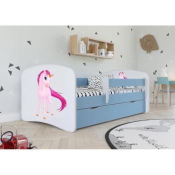 Kiságyak és ágyak - Gyerekágy, egyszarvú motívummal - Babydreams 140x70 cm kép
