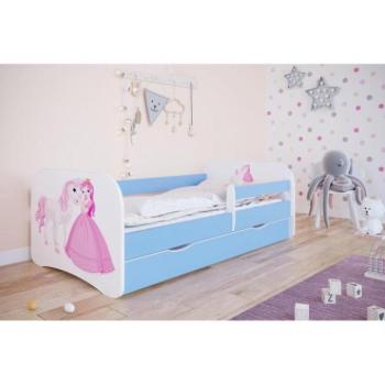 Kiságyak és ágyak - Gyerekágy, hercegnő és ló motívummal - Babydreams 160x80 cm kép