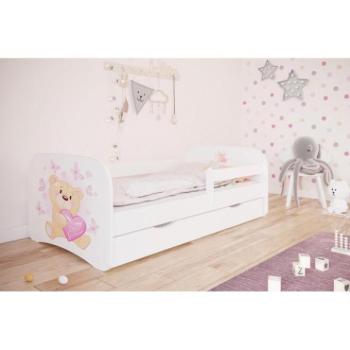 Kiságyak és ágyak - Gyerekágy, maci motívummal - Babydreams 140x70 cm kép