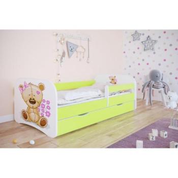 Kiságyak és ágyak - Gyerekágy, mackó motívummal - Babydreams 140x70 cm kép