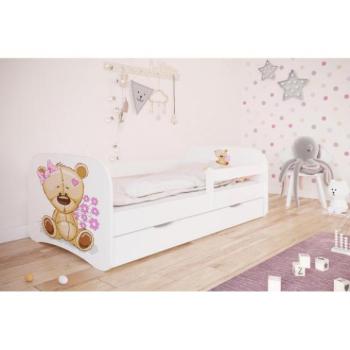 Kiságyak és ágyak - Gyerekágy, mackó motívummal - Babydreams 160x80 cm kép