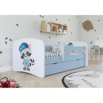 Kiságyak és ágyak - Gyerekágy, mosómedve motívummal - Babydreams 160x80 cm kép