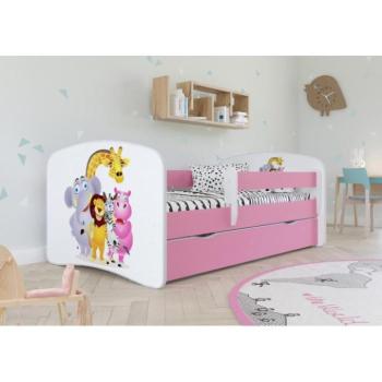 Kiságyak és ágyak - Gyerekágy, ZOO motívummal - Babydreams 140x70 cm kép
