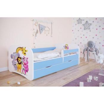 Kiságyak és ágyak - Gyerekágy, ZOO motívummal - Babydreams 160x80 cm kép