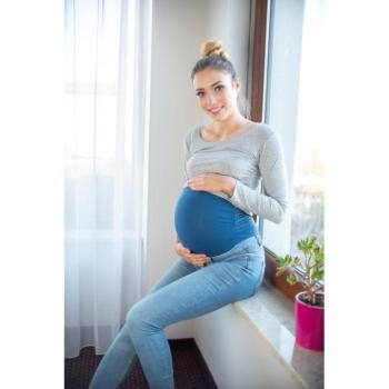 Kismama hastartó pánt - Kék kismama öv kép