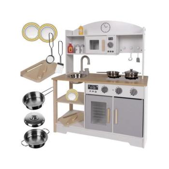 Konyhák - Fából készült gyerekkonyha kiegészítőkkel kép
