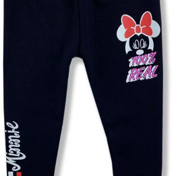 Lány meleg leggings- Minnie Egér, fekete Méret: 122 (7éves) kép