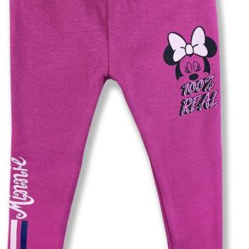 Lány meleg leggings- Minnie Egér, rózsaszín Méret: 122 (7éves) kép