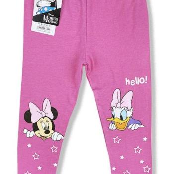 Lányka leggings- Minnie Mouse, halványrószaszín Méret: 110 (5éves) kép