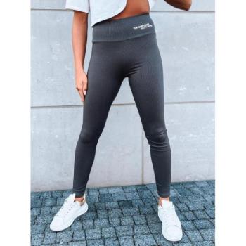 Leggings - Sportos női  leggings, szürke színben kép