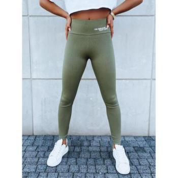Leggings - Sportos női  leggings, zöld színben kép