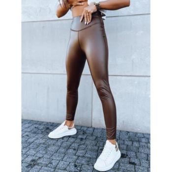 Leggings - Viasz leggings, barna színben kép