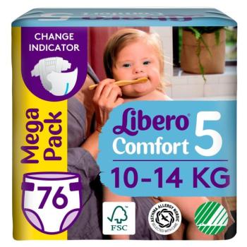 Libero Comfort Mega Pack Nadrágpelenka 10-14kg Maxi+ 5 (76db) kép