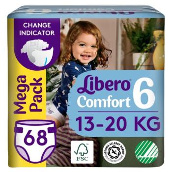 Libero Comfort Mega Pack Nadrágpelenka 13-20kg Junior 6 (68db) kép