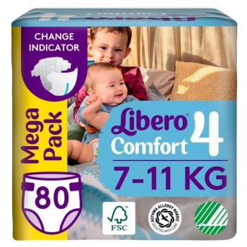 Libero Comfort Mega Pack Nadrágpelenka 7-11kg Maxi 4 (80db) kép