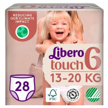 Libero Touch Bugyipelenka 13-20kg Junior 6 (28db)  kép