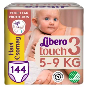 Libero Touch havi Pelenkacsomag 5-9kg Midi 3 (144db) kép