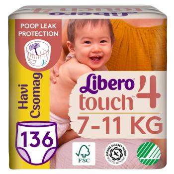 Libero Touch havi Pelenkacsomag 7-11kg Maxi 4 (136db) kép