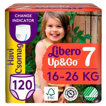 Libero Up&amp;Go havi Pelenkacsomag 16-26kg Junior 7 (120db) kép
