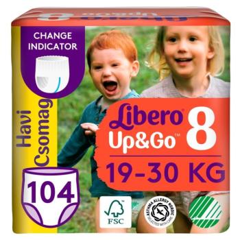 Libero Up&amp;Go havi Pelenkacsomag 19-30kg XL 8 (104db) kép