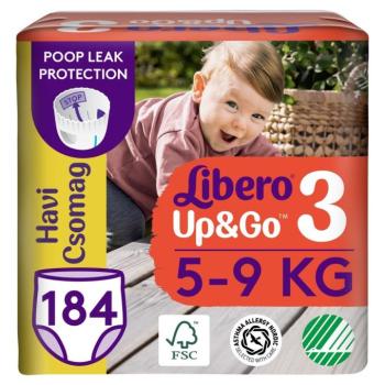 Libero Up&amp;Go havi Pelenkacsomag 5-9kg Midi 3 (184db) kép