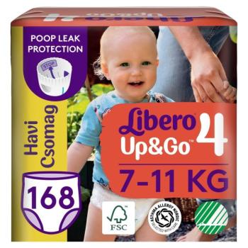 Libero Up&amp;Go havi Pelenkacsomag 7-11kg Maxi 4 (168db) kép