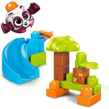 Mega Bloks kukucskockák kilövő - Panda kép