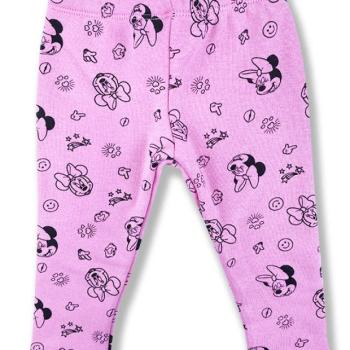 Melegített baba leggings- Minnie, rózsaszín Méret: 62-68 kép