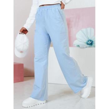 Melegítő nadrágok - Laza női melegítőnadrág világoskék színben UY2694 kép