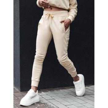 Melegítő nadrágok - Női krémszínű melegítőnadrág UY2142 kép