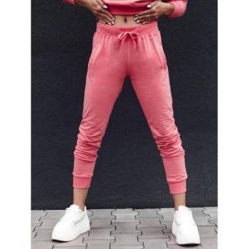 Melegítő nadrágok - Női melegítőnadrág korall színben UY2138 kép