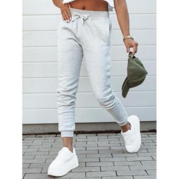 Melegítő nadrágok - Női világos szürke sport melegítőnadrág UY2186 kép