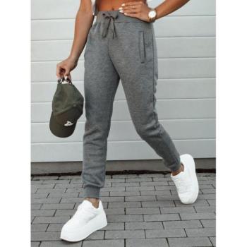 Melegítő nadrágok - Sötét szürke sport női melegítőnadrág UY2185 kép