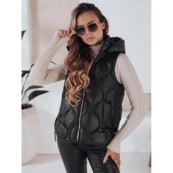 Mellények - Női fekete steppelt mellény TY5018 kép