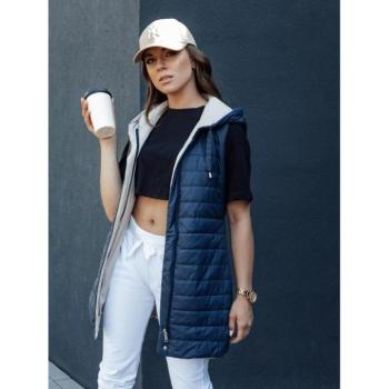 Mellények - Női kétoldalú sötétkék mellény kép