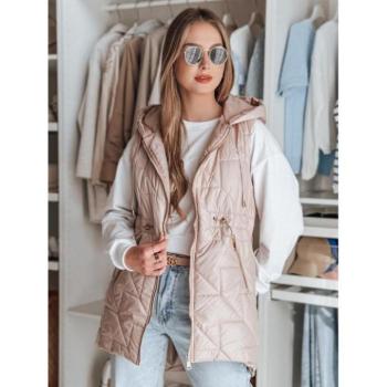 Mellények - Steppelt rózsaszín női mellény TY4885 kép