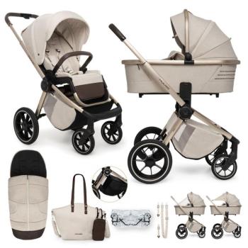 MUUVO  Kombinált babakocsi Quick Boho Brown szett 2in1 kép