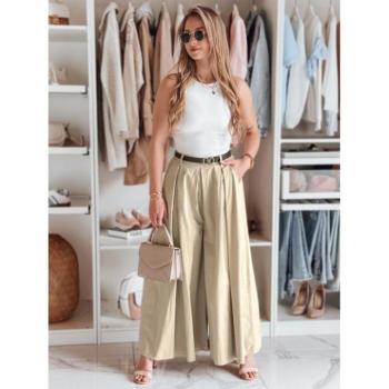 Nadrágok - Bézs színű szoknyanadrág UY2592 kép