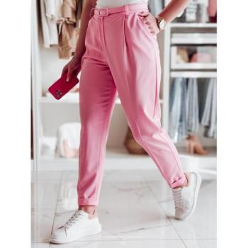 Nadrágok - Elegáns rózsaszín női nadrág UY2519 kép