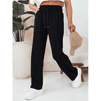 Nadrágok - Fekete magas derekú bő nadrág kép