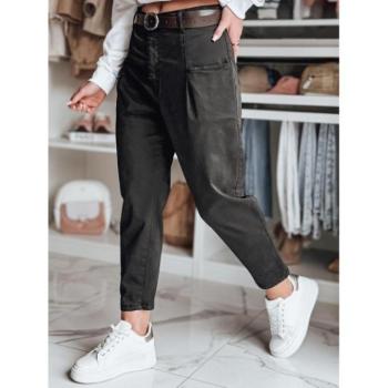 Nadrágok - Fekete női 7/8-os nadrág UY2560 kép