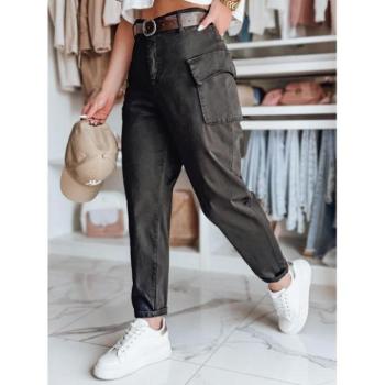 Nadrágok - Fekete női bő nadrág UY2524 kép