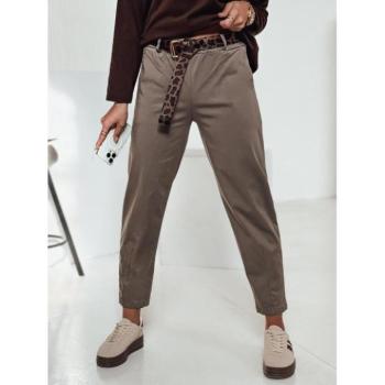 Nadrágok - Khaki színű női chino nadrág UY2262 kép