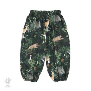 Nadrágok lányoknak - Gyerek bő nadrág az Erdei Állatok kollekcióból kép