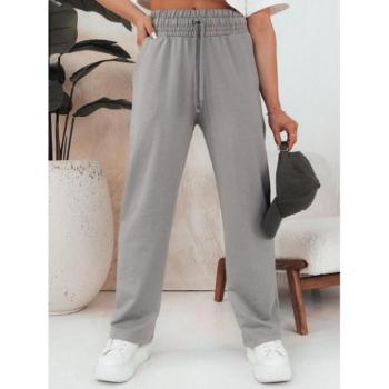 Nadrágok - Laza szürke magas derekú nadrág kép