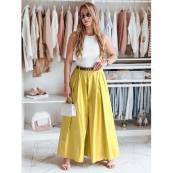 Nadrágok - Mustár színű szoknyanadrág UY2589 kép