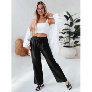 Nadrágok - Női fekete szövetnadrág UY2635 kép