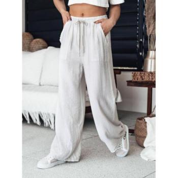 Nadrágok - Női laza világos bézs nadrág kép